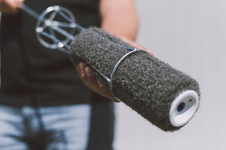 KUBALA Przyrząd do mycia czyszczenia wałków, pasuje do wałek do gładzi