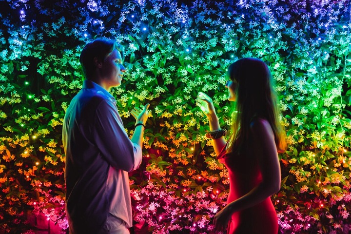 Twinkly Strings Lampki Choinkowe, Wielokolorowe, 400 Diod LED zewnątrz J391