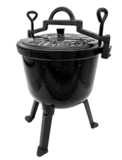 Kociołek żeliwny EMALIOWANY Meyerhoff MARMUREK 8L