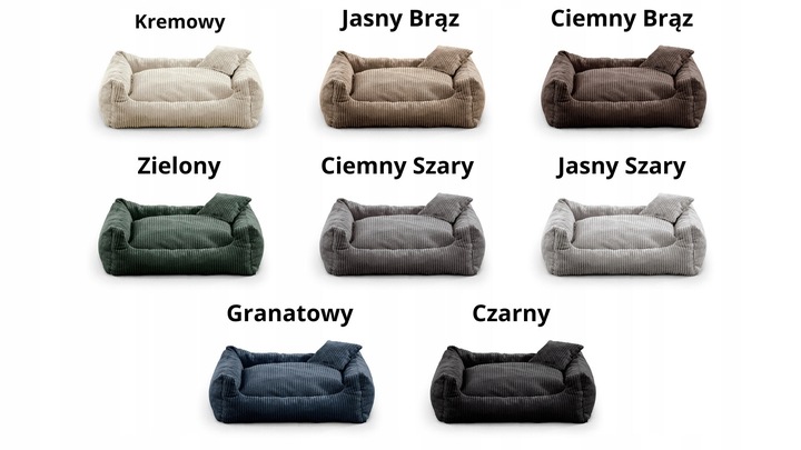 Legowisko dla Psa Soft Stripe M 80/65