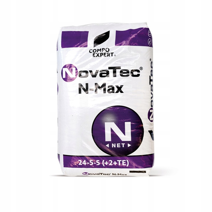 Compo Expert Novatec N-max 25kg Nawóz do Trawy Szybki Wzrost 24-5-5