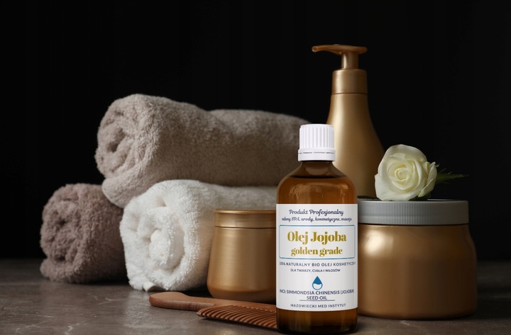 BIO olej JOJOBA zimnotłoczony redukuje zmarszczki