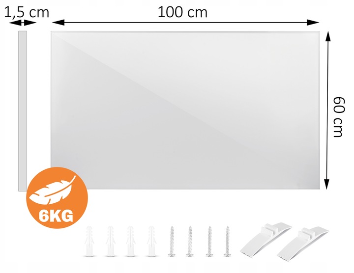 Grzejnik na podczerwień promiennik podczerwieni 600W BERDSEN + nogi