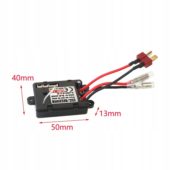 RC Car 45A Brushed ESC DIY Akcesoria Części Ulepszające dla Scy 16101 16103