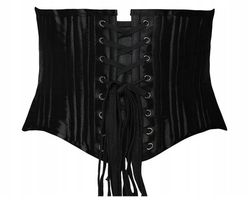 Gorset damski czarny gotycki 5XL
