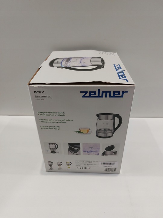 Czajnik elektryczny Zelmer ZCK8011 2200 W 1,7 l czarny