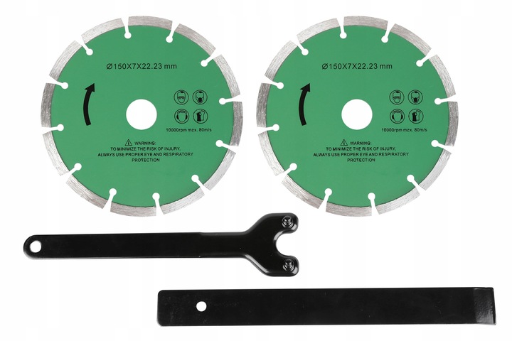 BRUZDOWNICA ELEKTRYCZNA DO BETONU FREZARKA ZESTAW NARZEDZIA TARCZE 3100 W