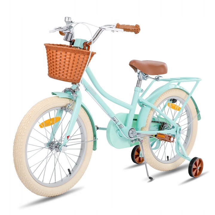 STITCH 18-calowy rower dla dzieci 5-9 lat Koło treningowe Kosz hamulca