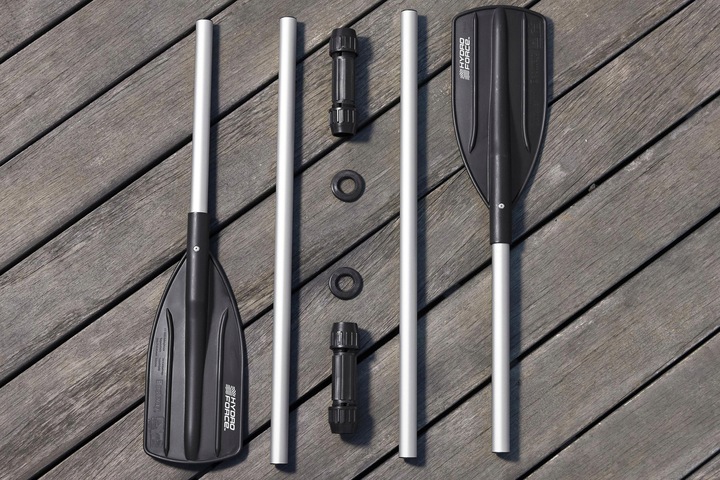 lekkie wytrzymałe WIOSŁA do pontonu 2w1 145 cm 2 możliwości ustawienia