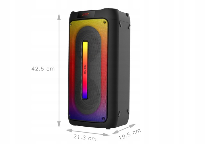 Głośnik przenośny Blow CITYLIGHT czarny