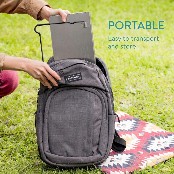 Mini przenośny grill do grillowania, mały składany na piknik na powietrzu