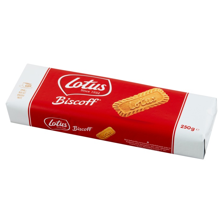 Ciastka LOTUS BISCOFF Karmelizowane 3x250g + Krem