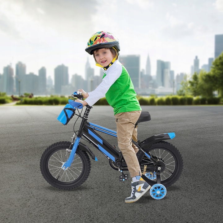 14’ Niebieski Rower dziecięcy - 3-7 lat.