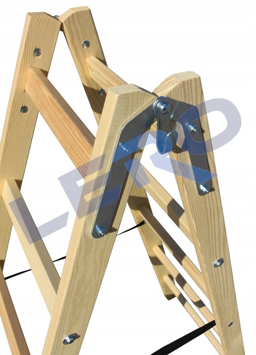 Drabina Siedlewski 3,01 m drewno 1 x 12 do 150 kg