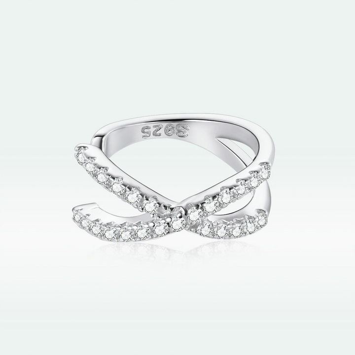 Kolczyk Nausznica Kolczyk Cyrkonie Kolczyk Srebro 925