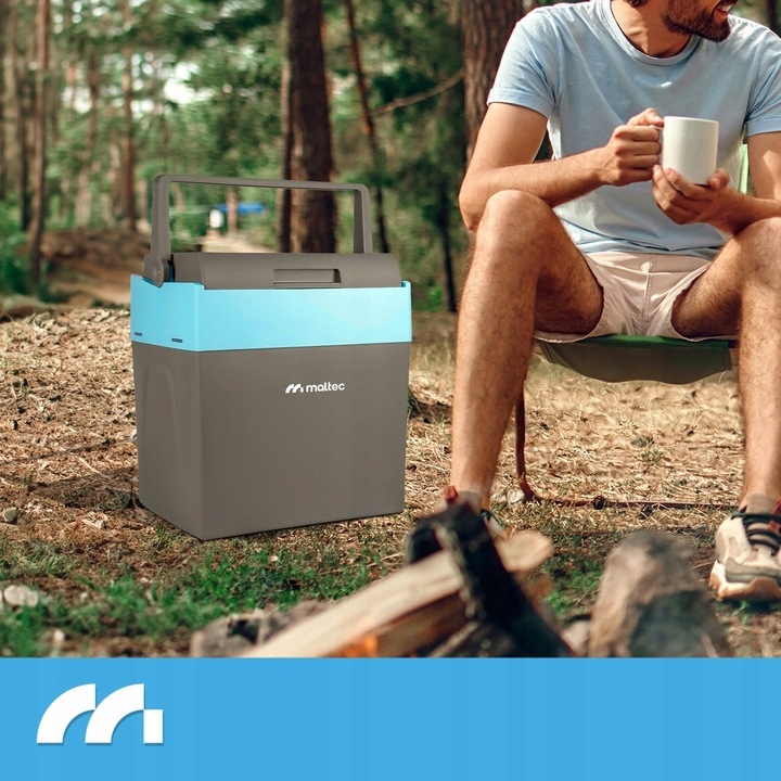 LODÓWKA TURYSTYCZNA MOBILNA SAMOCHODOWA 25L CHŁODZENIE GRZANIE 12V/230V