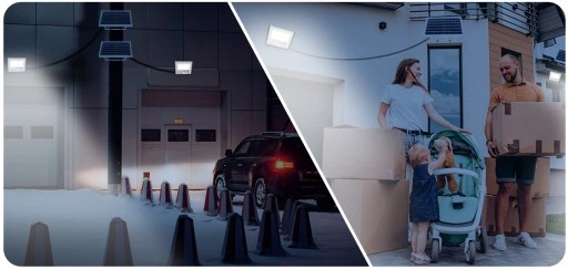 MOCNY NAŚWIETLACZ LED HALOGEN LAMPA SOLARNA ZEWNĘTRZNA IP67 100W 10.000lm