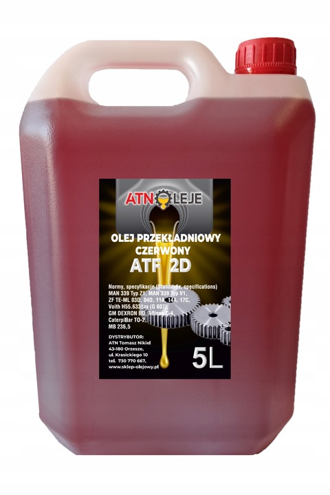 Olej do przekładni automatycznych ATF 2D 5L - ATF IID - DEXRON IID
