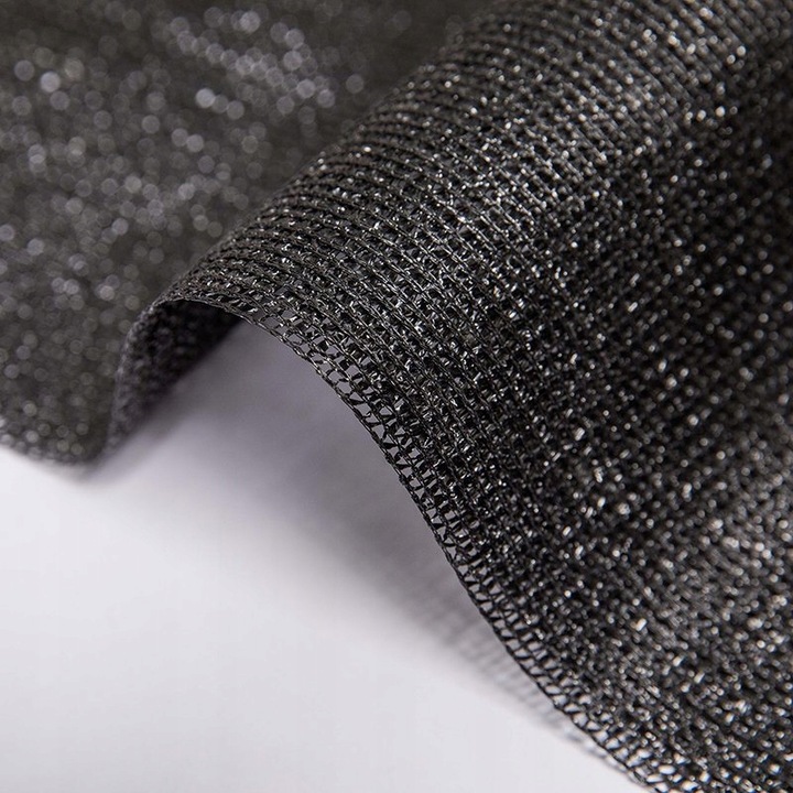 SIATKA CIENIUJĄCA 90% 1,5x25m MATA OSŁONA NA OGRODZENIE PŁOT UV+ GRAFIT