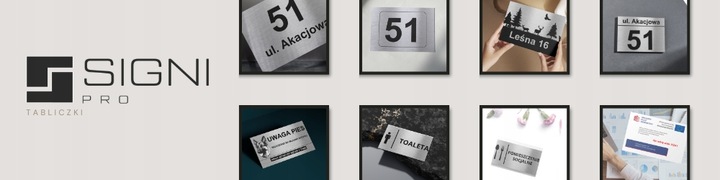 Tabliczka adresowa NUMER | ADRES NA DOM| 25x25cm | CNC | Wycinany | UV