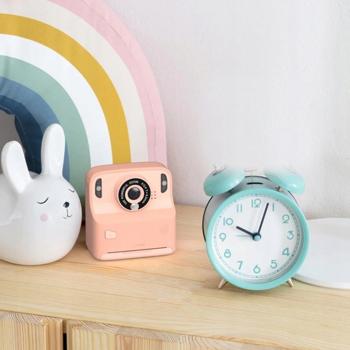 Aparat cyfrowy PixiPrint MOB z funcją drukowania Różowy