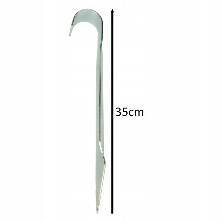 KOTWY DO ZIEMI ŚLEDZIE WBIJANE DO TRAMPOLINY HUŚTAWKI BRAMKI 6 SZTUK HAKI