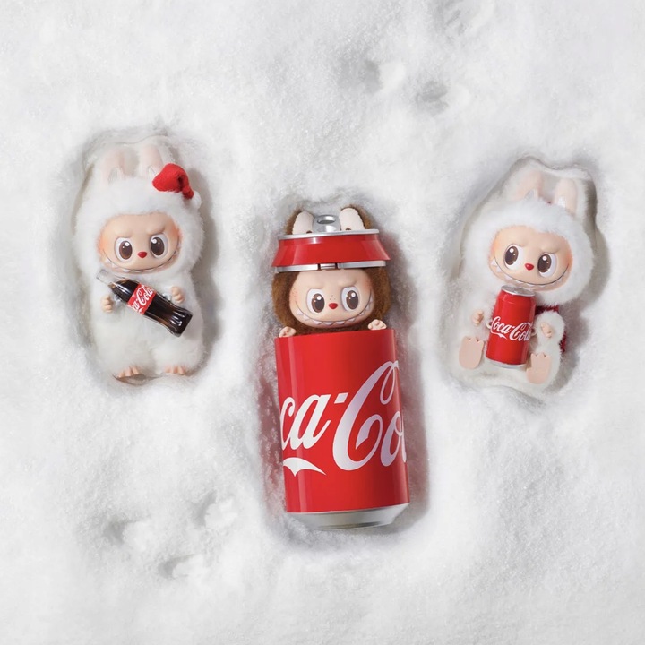 Labubu Coca Cola The Monsters Brelok Maskotka Blind Box Zawieszka Zabawka