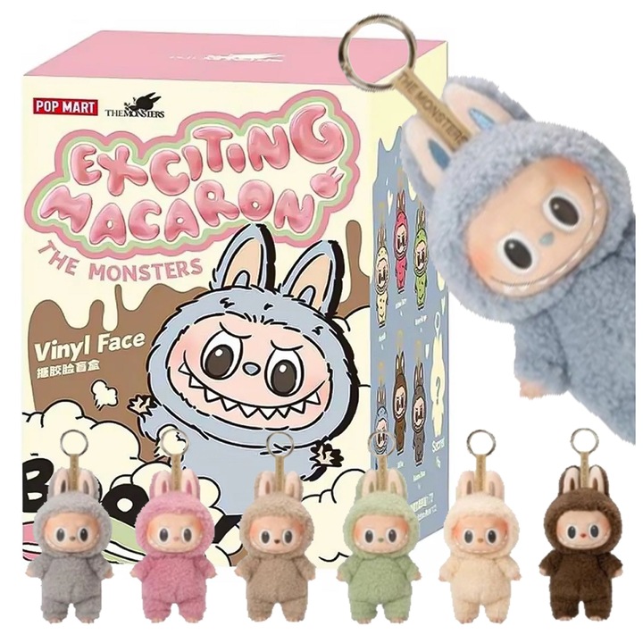 Labubu Pop Mart The Monsters Exciting Macaron Brelok