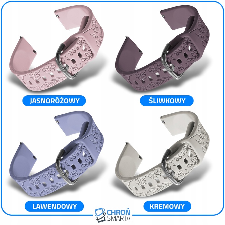 Pasek do Amazfit GTS 2 3 4 2e 42mm 2e mini Neo Zepp E Circle Square Mibro