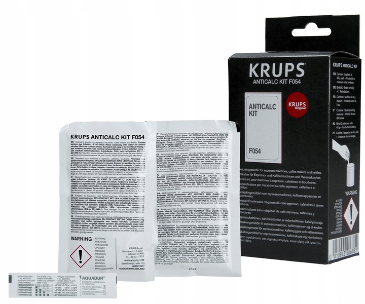 Zestaw do czyszczenia ekspresów KRUPS