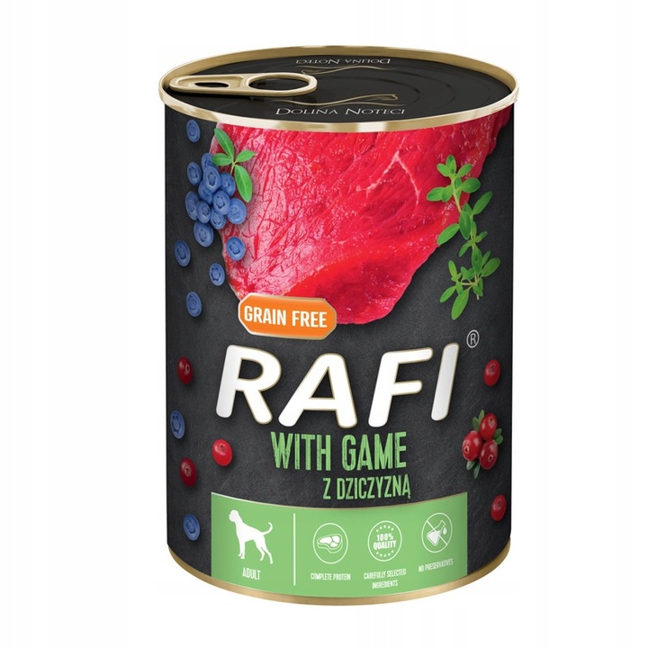 Rafi Premium MIX SMAKÓW Mokra karma dla psa 20x400g