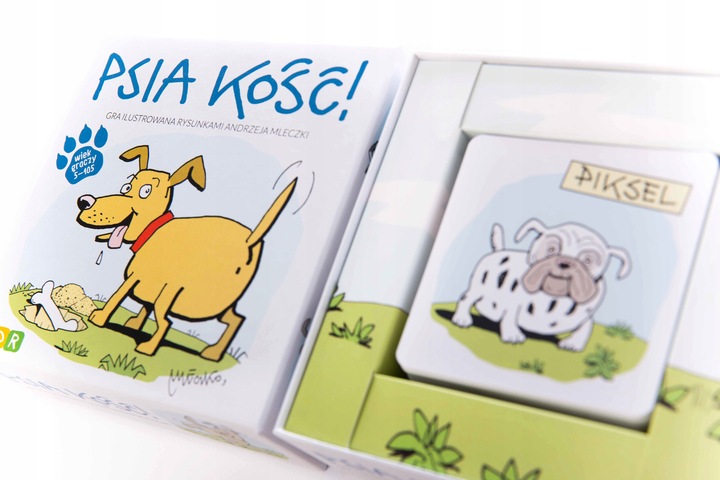 Gierki Małżeńskie, gra towarzyska dla par + Psia kość!, gra rodzinna