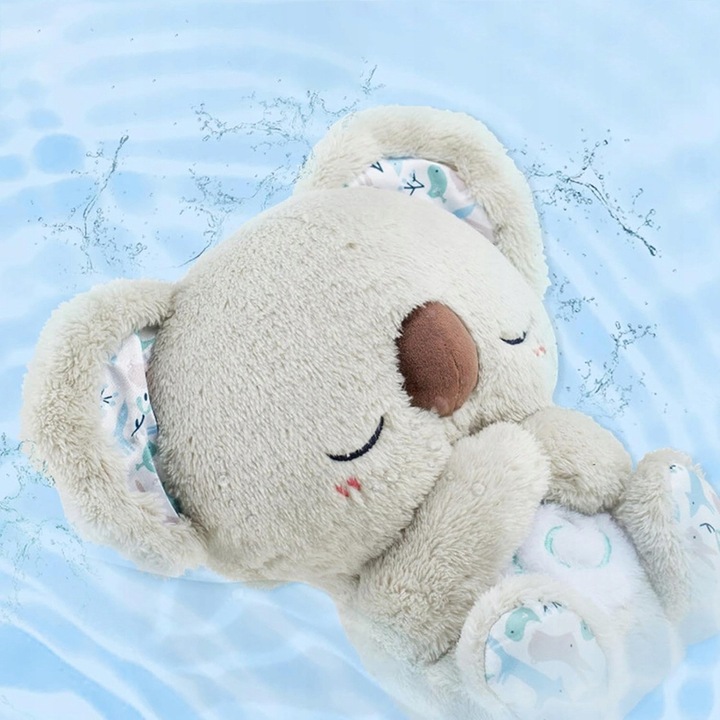 ODDYCHAJĄCY USPOKAJAJĄCY MIŚ PRZYTULIŚ PLUSZOWY KOALA DLA DZIECI MASKOTKA