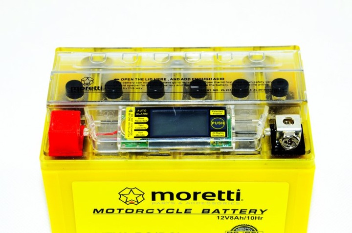 #NS_AKUMULATOR ZELOWY 12V 8AH YTX9-BS TESTER LCD