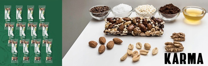 12 x Baton KARMA BARS Zregeneruj się 44 g