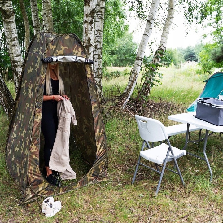 NAMIOT NA PRYSZNIC TOALETA WC PRZEBIERALNIA PRZENOŚNA KEMPINGOWY PLAŻOWY