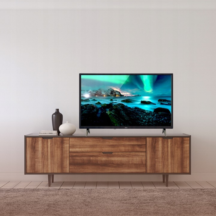 SMART TV TELEWIZOR LED DVB-T2 HD 32" AKAI LT-3233SM Wi-Fi NETFLIX YOUTUBE