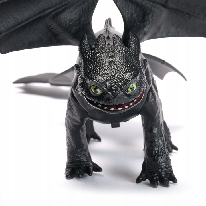 JAK WYTRESOWAĆ SMOKA FIGURKA SZCZERBATEK TOOTHLESS Z DŹWIĘKIEM 33 CM