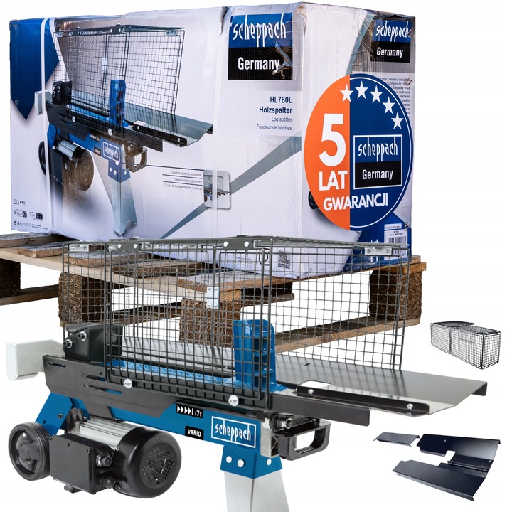 Oryginalny Stół Stojak Nogi Łuparka do Drewna Hydrauliczna Rębak Podstawa