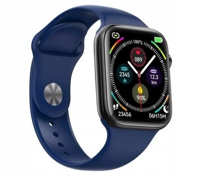 Zegarek dziecięcy / MK-Tech / smartwatch / pulsometr / niebieski