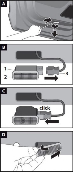 LOGO LED LAMPKI DRZWI AUDI Q3 Q5 Q7 A3 A4 A6 A8