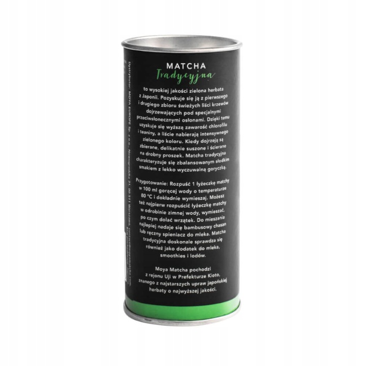 Moya Matcha Herbata Zielona Matcha Tradycyjna Japońska BIO 30 g