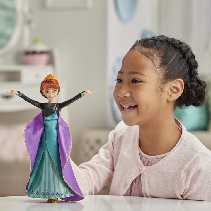 LALKA ANNA DISNEY FROZEN ŚPIEWAJĄCA INTERAKTYWNA KRAINA LODU HASBRO E8881