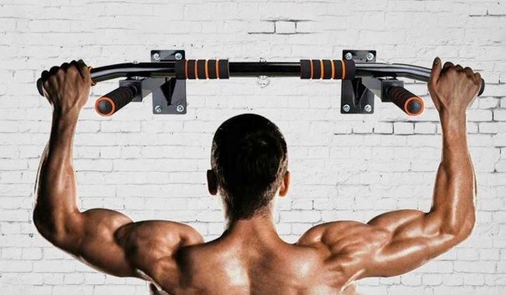 DRĄZEK DO PODCIĄGANIA MOCOWANY DO ŚCIANY WZMOCNIONY ŚCIENNY DO 250KG MOCNY