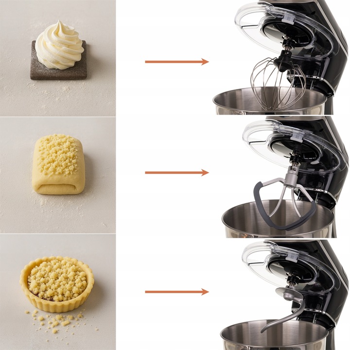 Robot kuchenny Ruhhy Robot Planetarny Kuchenny z Podgrzewaną Misą 2000 W