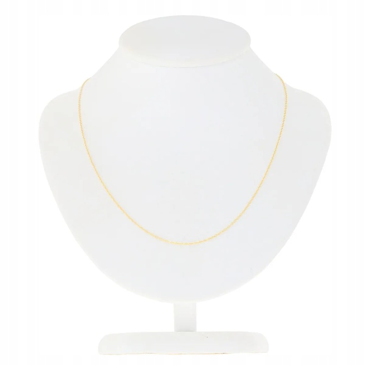 Złoty łańcuszek pełny rolo 45 cm złoto pr. 333