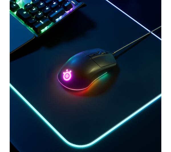 Mysz SteelSeries Rival 3 GAMING RGB USB Przewodowa