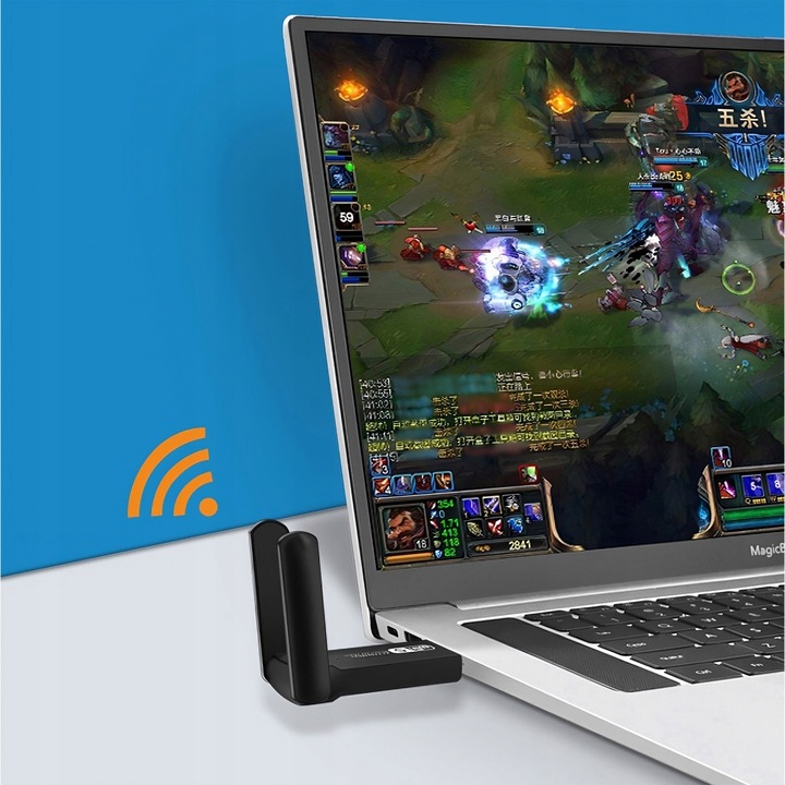 KARTA SIECIOWA WI-FI ADAPTER USB 3.0 1300Mbps DUAL