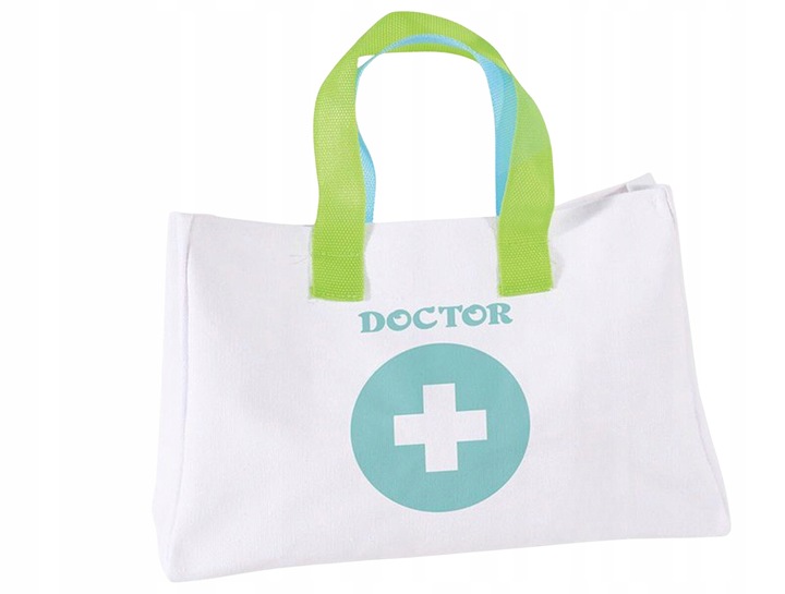 Zestaw Lekarski dla Dzieci Wózek Stacja Doktora Zabawa w Lekarza Stetoskop