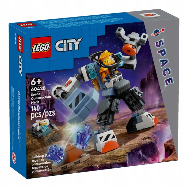 LEGO CITY 6+ ROBOT KOSMICZNY MECH 60428